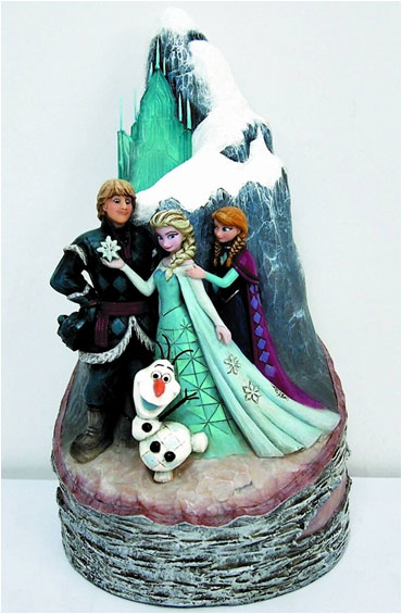 Enesco Disney Traditions / hole and the Snow Queen carved-by-Heart Statue [Enesco] "November tentative reservation"