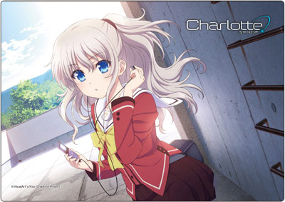 Charlotte 友利奈緒＆西森柚咲 デスクマット Charlotte 友利奈緒＆西森柚咲