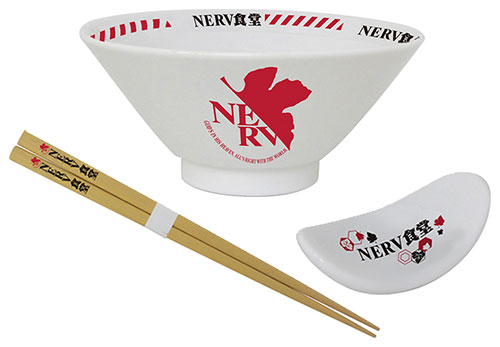 Evangelion NERV cafeteria set [Movic] "November Reservations"