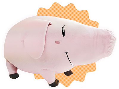 Seven Deadly Sins 1/1 size (?) Hawk stuffed toy [tea zone] [not be bundled] [Free Shipping "December reservation"