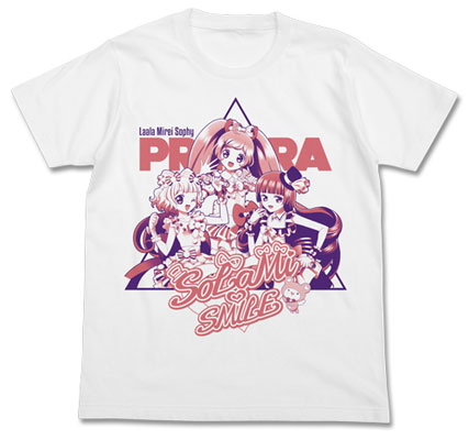 プリパラ(3期) そらみスマイル チームTシャツ/ホワイト-M