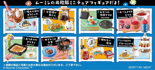 Moomin Homestyle Dishes 楽しい食卓 8個入りBOX アニメ・キャラクターグッズ新作情報・予約開始速報