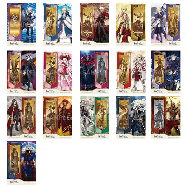 Fate/Grand Order トレーディングクリアしおり vol.1　16個入りBOX アニメ・キャラクターグッズ新作情報・予約開始速報