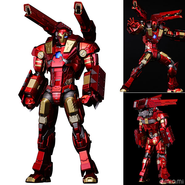 RE：EDIT IRON MAN #11 MODULAR IRONMAN W/Plasma Cannon ＆ Vibroblade “subject to final licensor’s approval”[千値練]【送料無料】《０６月予約》