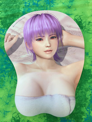 DEAD OR ALIVE Xtreme3 等身大おっぱいマウスパッド あやね