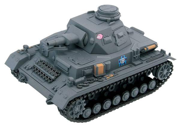 【ぺあどっと】ガールズ＆パンツァーシリーズ IV号戦車D型エンディングVer. 半塗装済みプラモデル