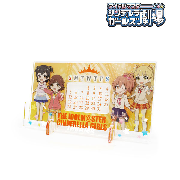 アイドルマスター シンデレラガールズ劇場 卓上アクリル万年カレンダー(パッション)