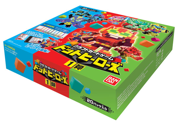 クラフトカードゲーム ドットヒーローズ 1弾 20パック入りBOX