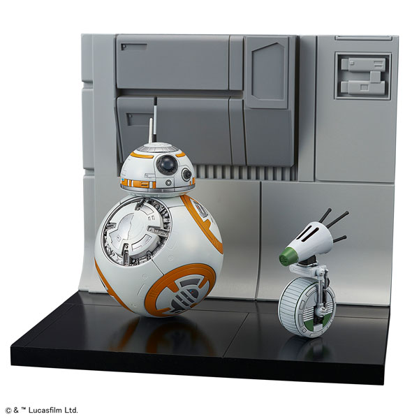 1/12 BB-8&D-O ジオラマセット プラモデル