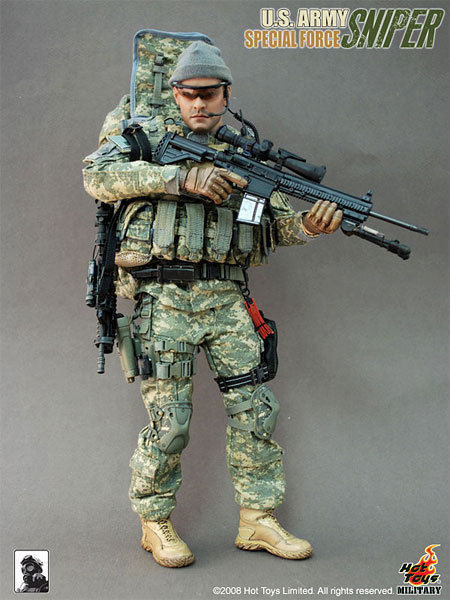 【クリックで詳細表示】ホットトイズ・ミリタリー 1/6スケールフィギュア US Army Special Force - Sniper (Special Edition)[ホットトイズ]《在庫切れ》Hot Toys Military - 1/6 Scale Fully Poseable Figure： US Army Special Force - Sniper (Special Edition)