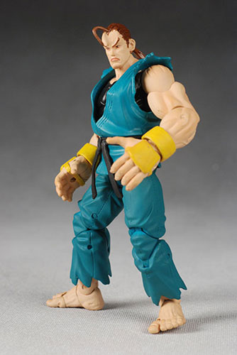 【クリックでお店のこの商品のページへ】ストリートファイター アクションフィギュア ダン・ヒビキ 単品[ソタ]《在庫切れ》Street Fighter - Action Figure： Dan Hibiki (Turquoise Ver.)