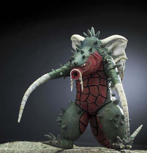 AmiAmi [Character & Hobby Shop] Mirrorman Space Monster Black Gon