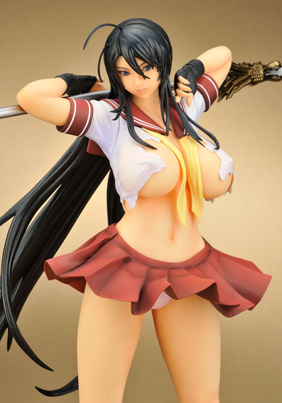 一騎当千 関羽雲長（通常顔ver.） 赤ver. 聖少女版 フィギュア 宮沢模型限定
