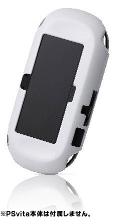 PS Vita Rubber Coating Shell Jacket (Matte Pearl White)(Back-order) TVG-PSV-00271_01.jpg