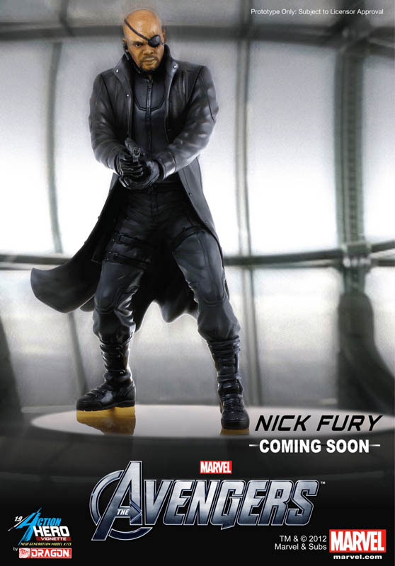 12年9月[marvel]复仇者联盟 神盾局长 nick fury