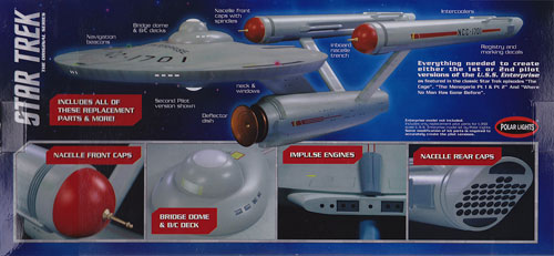 Amiami [character And Hobby Shop] 1 350 U S S Enterprise Ncc 1701 Pilot Edition Parts Set Star