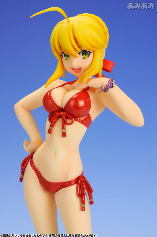 BEACH QUEENS Fate/EXTRA セイバー【フェイト/エクストラVer.】 red edition 1/10 完成品フィギュア