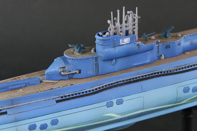 ぺあどっと 1/350 蒼き鋼のアルペジオ -アルス・ノヴァ- 潜水艦 イ401 with イオナ 塗装済み完成品