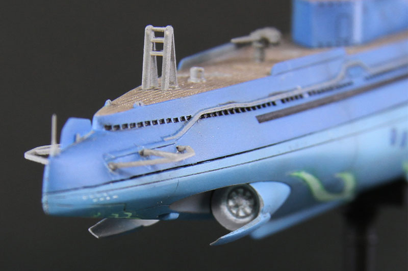ぺあどっと 1/350 蒼き鋼のアルペジオ -アルス・ノヴァ- 潜水艦 イ401 with イオナ 塗装済み完成品