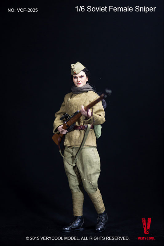 AmiAmi [Character & Hobby Shop] 1/6 Scale Action Figure World War II Soviet Female Sniper (VCF
