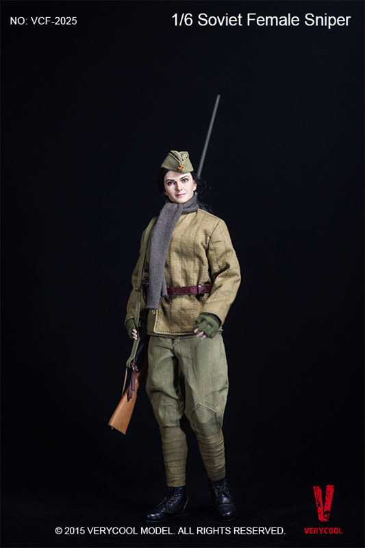 AmiAmi [Character & Hobby Shop] 1/6 Scale Action Figure World War II Soviet Female Sniper (VCF