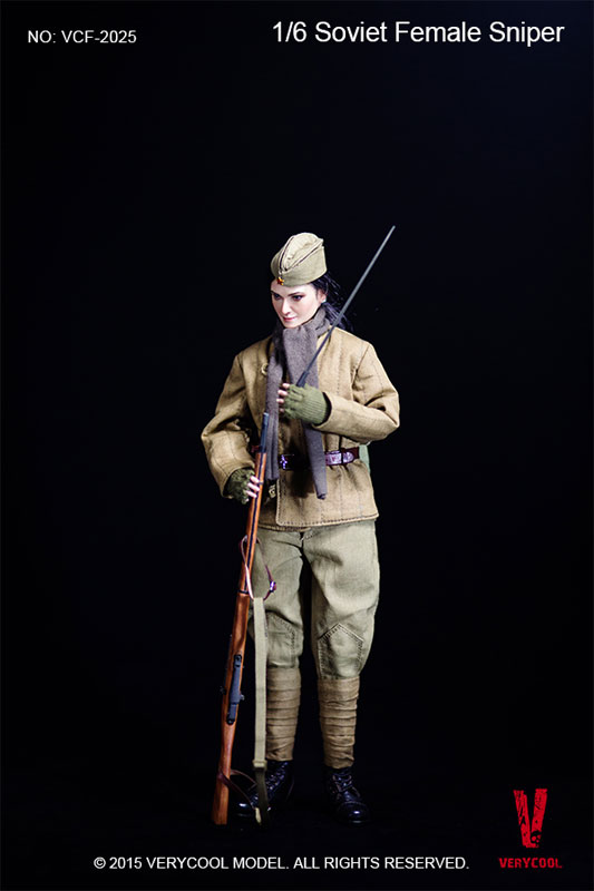 AmiAmi [Character & Hobby Shop] 1/6 Scale Action Figure World War II Soviet Female Sniper (VCF
