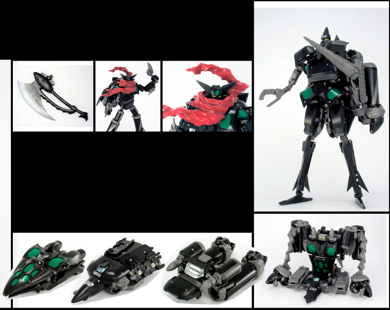 スタジオハーフアイ 完全変形 ゲッターロボ 限定 ブラックバージョン