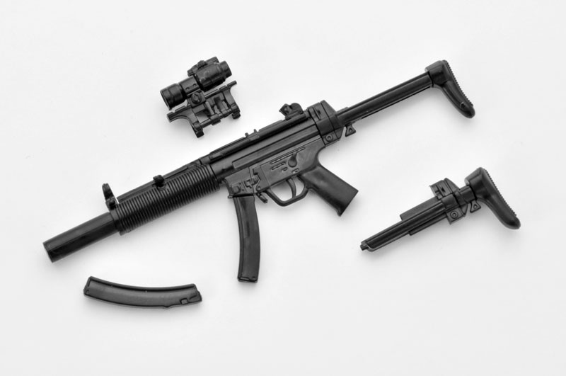 リトルアーモリー LA026 1/12 MP5SD6タイプ プラモデル