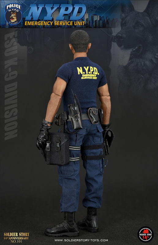 1/6 NYPD ESU(ニューヨーク市警察 特殊部隊) K-9 ディビジョン[Soldier