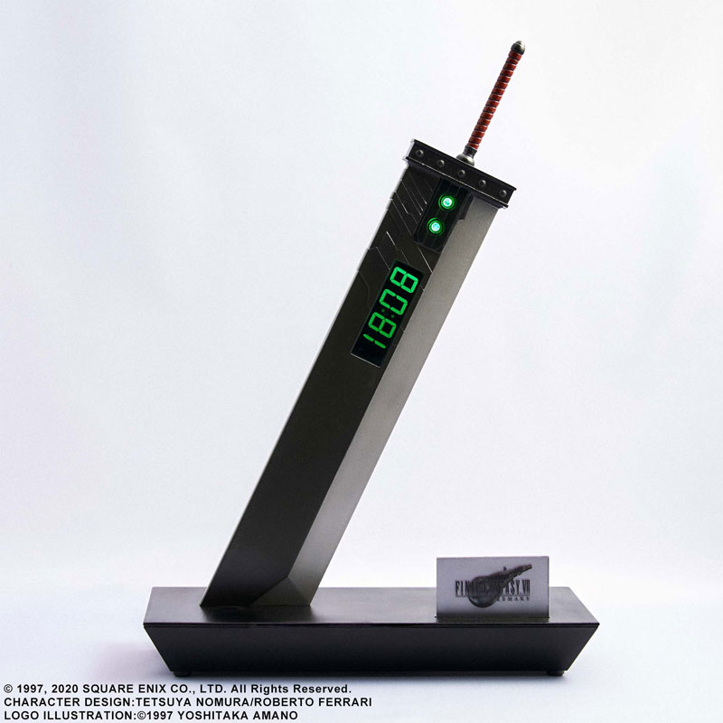 Final Fantasy VII Remake Digital Clock [Buster Sword](Pre-order)Accessory