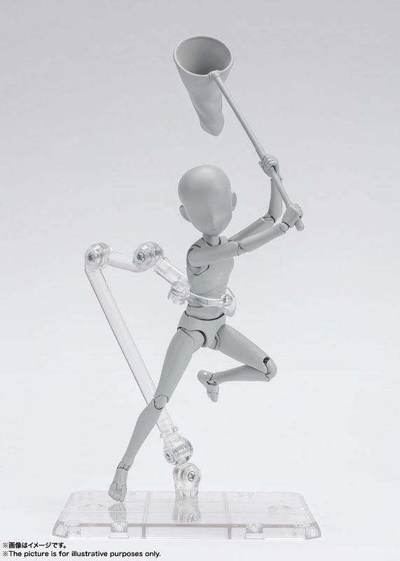 S.H.Figuarts Body-kun -Sugimori Ken- Edition DX SET (Gray Color Ver.)(Pre-order)Scale Figure