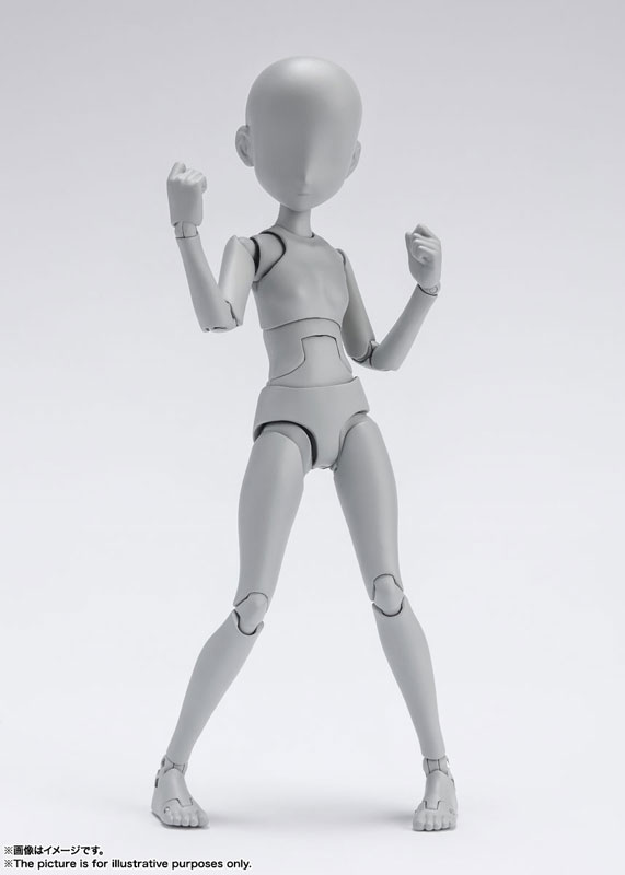 S.H.Figuarts Body-chan -Sugimori Ken- Edition DX SET (Gray Color Ver.)(Pre-order)Scale Figure