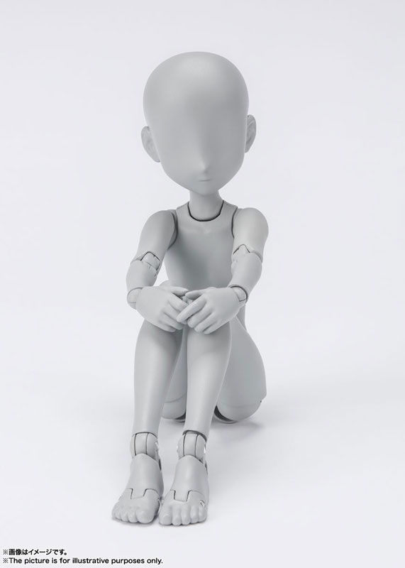 S.H.Figuarts Body-chan -Sugimori Ken- Edition DX SET (Gray Color Ver.)(Pre-order)Scale Figure