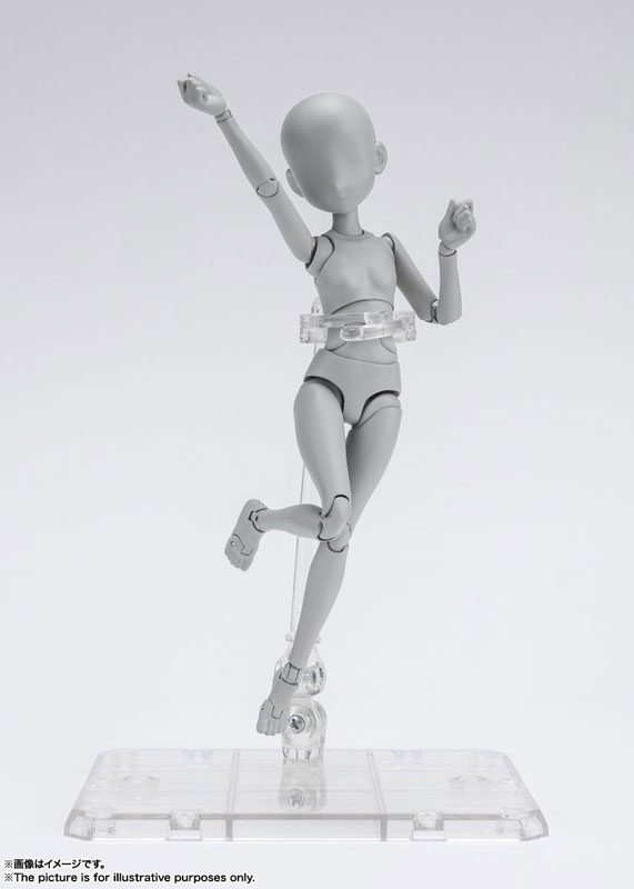 S.H.Figuarts Body-chan -Sugimori Ken- Edition DX SET (Gray Color Ver.)(Pre-order)Scale Figure