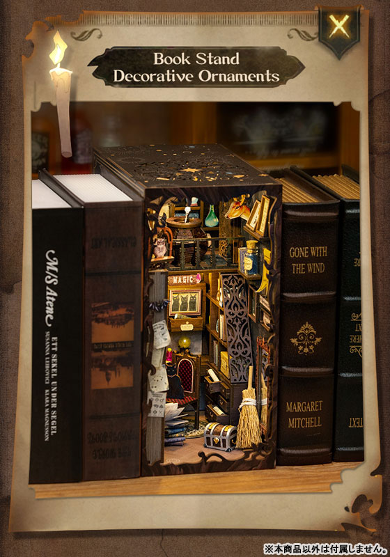Miniature Doll House Magic Pharmacist Wooden DIY Kit(Provisional Pre-order)Scale Figure