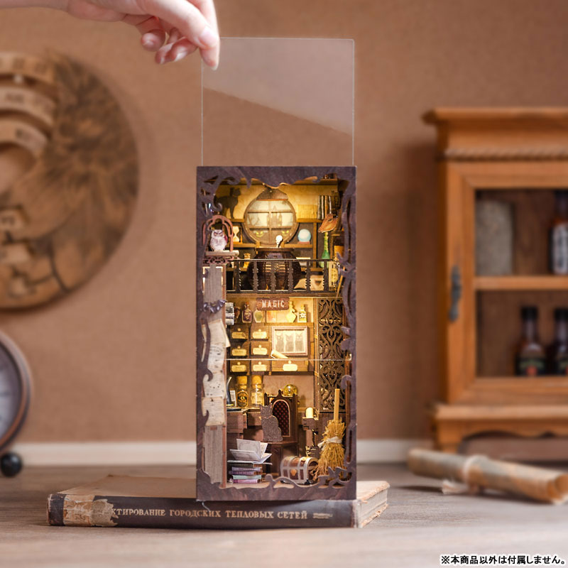 Miniature Doll House Magic Pharmacist Wooden DIY Kit(Provisional Pre-order)Scale Figure