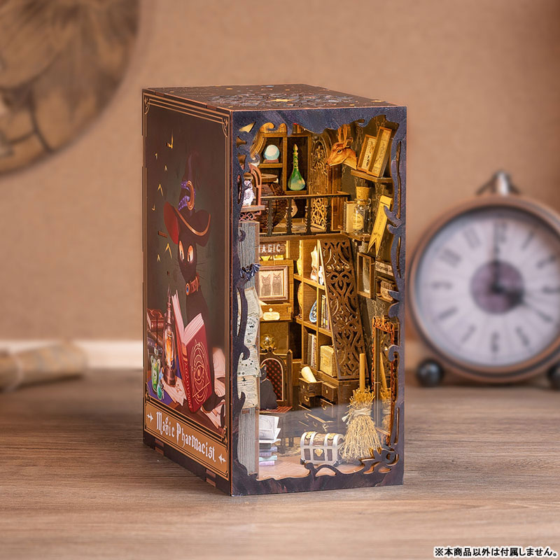 Miniature Doll House Magic Pharmacist Wooden DIY Kit(Provisional Pre-order)Scale Figure