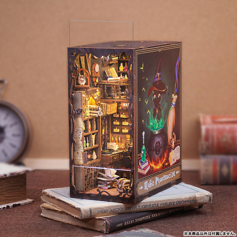 Miniature Doll House Magic Pharmacist Wooden DIY Kit(Provisional Pre-order)Scale Figure