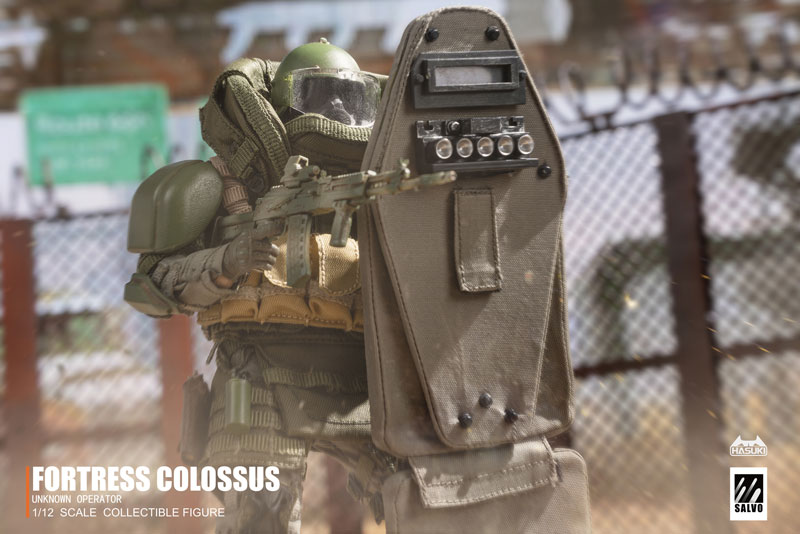 SALVO Series SA02 Fortress Colossus 1/12 Complete Model Action Figure(Pre-order)Scale Figure