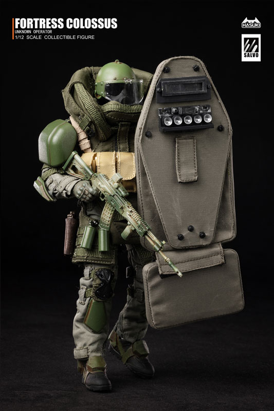 SALVO Series SA02 Fortress Colossus 1/12 Complete Model Action Figure(Pre-order)Scale Figure