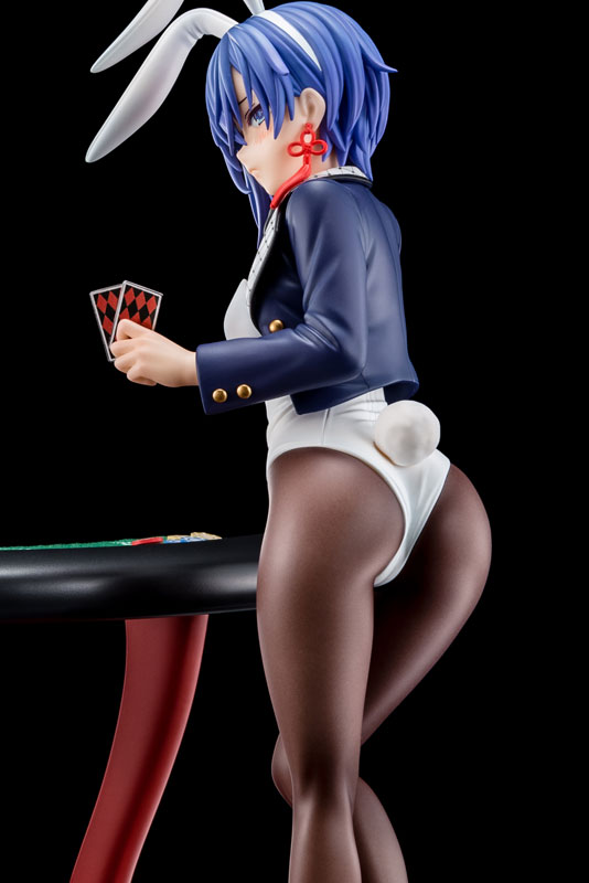 1/6 scaled pre-painted figure of The Demon Sword Master of Excalibur Academy Sakuya Sieglinde wearing lapis lazuli blue bunny costume with Nip Slip Gimmick System(Pre-order)Scale Figure
