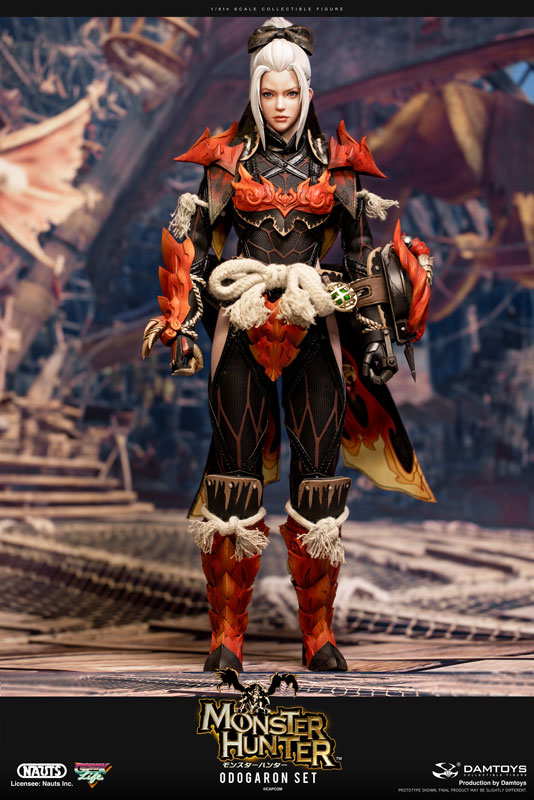 Monster Hunter 1/6 Collectible Action Figure Odogaron Alpha Set Standard Ver.(Provisional Pre-order)Scale Figure