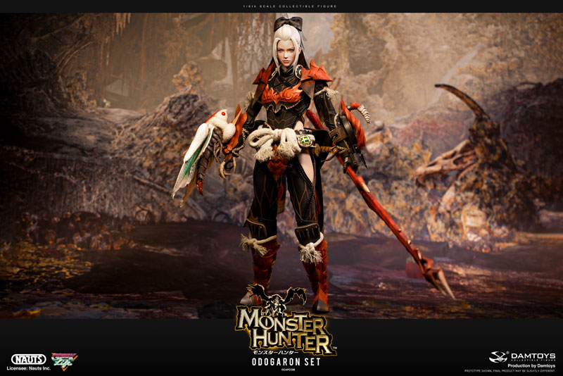 Monster Hunter 1/6 Collectible Action Figure Odogaron Alpha Set Standard Ver.(Provisional Pre-order)Scale Figure