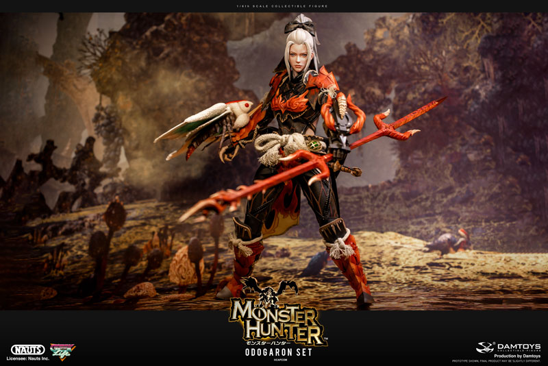 Monster Hunter 1/6 Collectible Action Figure Odogaron Alpha Set Standard Ver.(Provisional Pre-order)Scale Figure