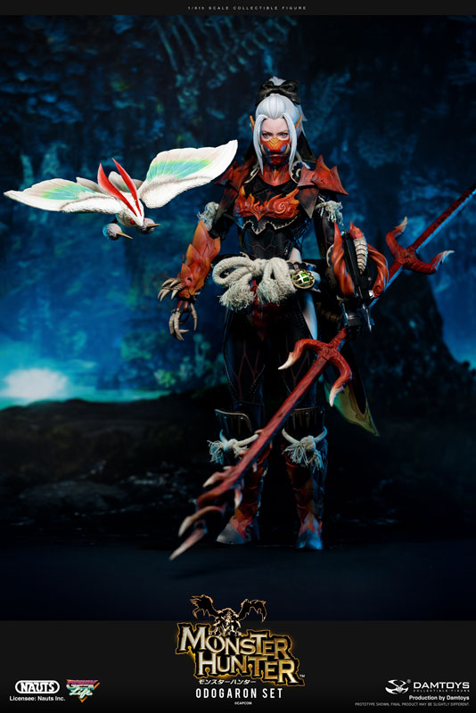 Monster Hunter 1/6 Collectible Action Figure Odogaron Alpha Set Standard Ver.(Provisional Pre-order)Scale Figure