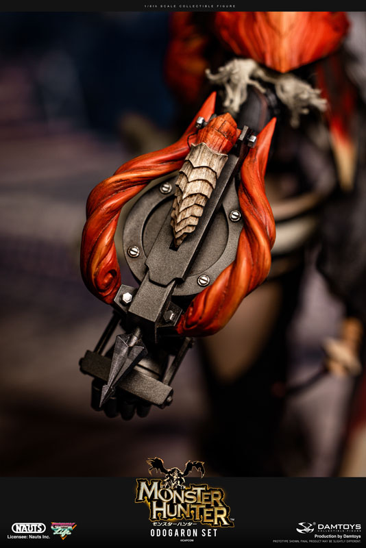 Monster Hunter 1/6 Collectible Action Figure Odogaron Alpha Set Standard Ver.(Provisional Pre-order)Scale Figure