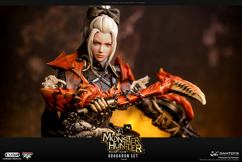 Monster Hunter 1/6 Collectible Action Figure Odogaron Alpha Set Deluxe Ver.(Provisional Pre-order)Scale Figure