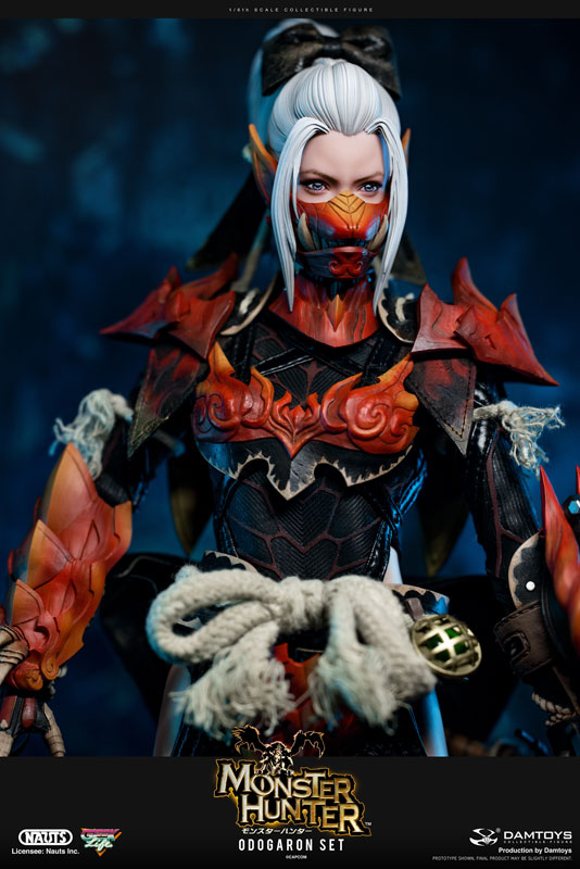 Monster Hunter 1/6 Collectible Action Figure Odogaron Alpha Set Deluxe Ver.(Provisional Pre-order)Scale Figure