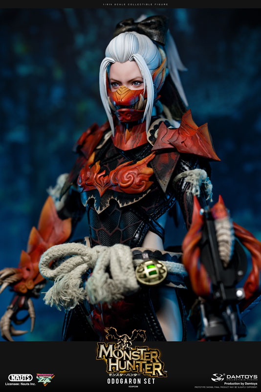 Monster Hunter 1/6 Collectible Action Figure Odogaron Alpha Set Deluxe Ver.(Provisional Pre-order)Scale Figure