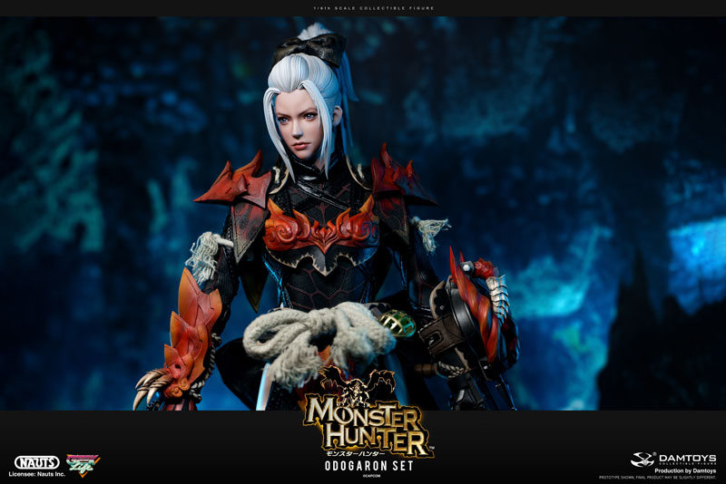 Monster Hunter 1/6 Collectible Action Figure Odogaron Alpha Set Deluxe Ver.(Provisional Pre-order)Scale Figure